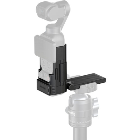 SmallRig 6009 - klatka z płytką (magnetyczną, Arca-Swiss) do DJI Osmo Pocket 4 / 3 (z mocowaniem, plastikowa) - przykład użycia